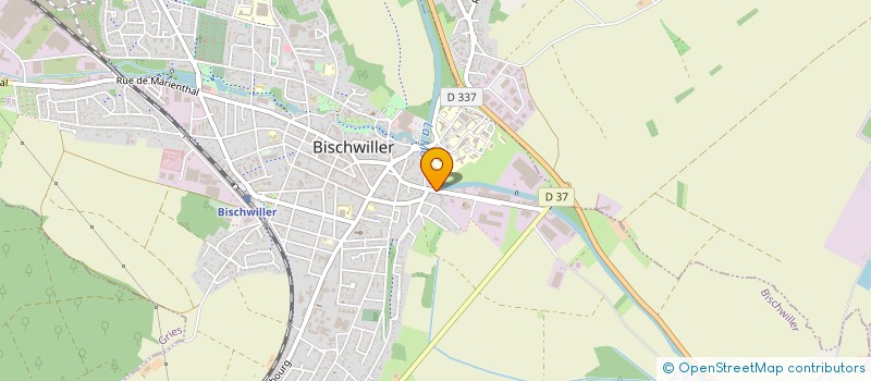 localisation de l'entreprise SCI LES TILLEULS DE LA MODER  BISCHWILLER