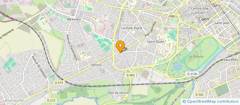 localisation de l'entreprise SCI LES TILUCS à CAEN
