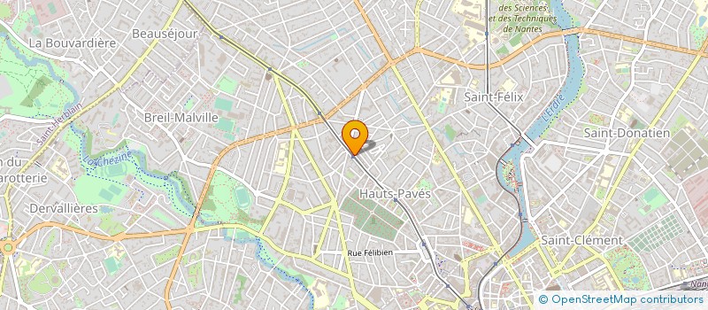 localisation de l'entreprise SCI LES TISSERANDS à NANTES