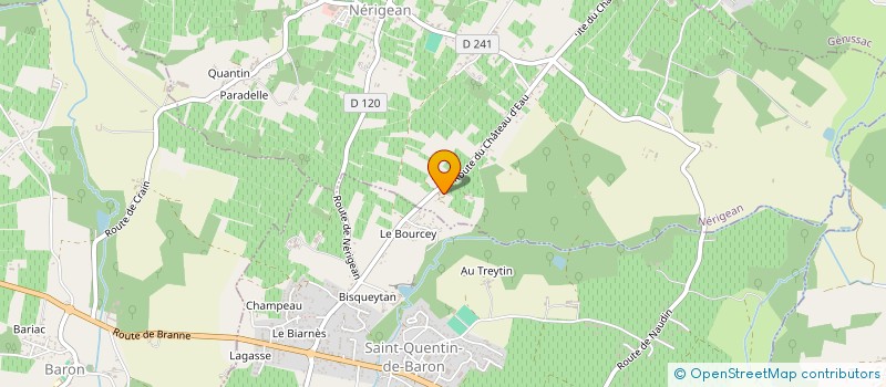 localisation de l'entreprise SCI LES TITOUS  NERIGEAN