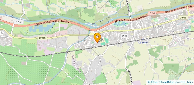 localisation de l'entreprise SCI LES TOITS DE MAYA  LE SOLER