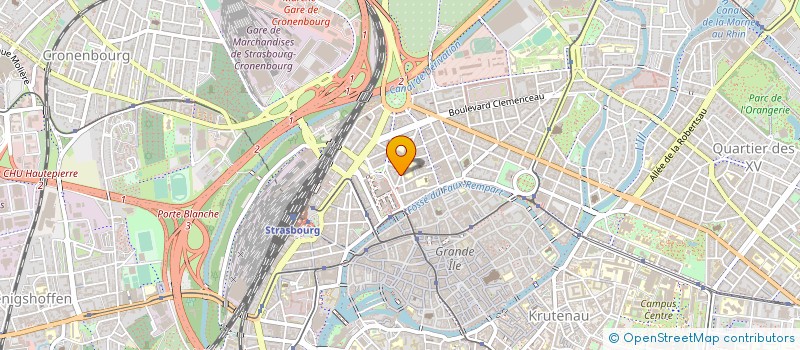 localisation de l'entreprise SCI LES TONNELIERS à STRASBOURG