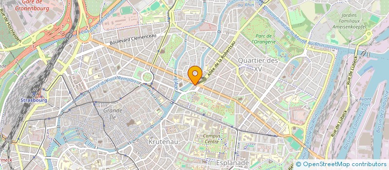 localisation de l'entreprise SCI LES TONNELIERS  STRASBOURG