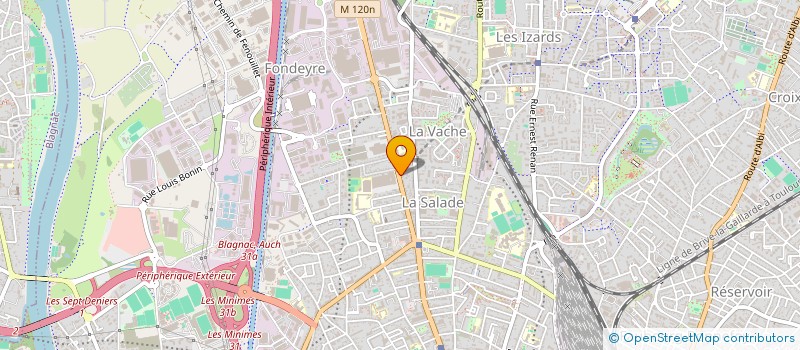 localisation de l'entreprise SCI LES TONNELLES à TOULOUSE