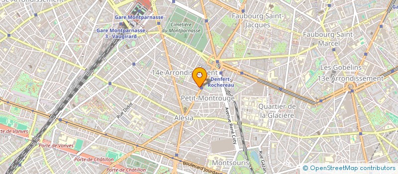 localisation de l'entreprise SCI LES TONTONS  LA FERTE-SOUS-JOUARRE