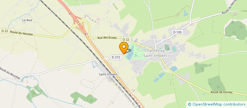 localisation de l'entreprise SCI LES TONTONS LOUEURS à CHANTENAY-SAINT-IMBERT