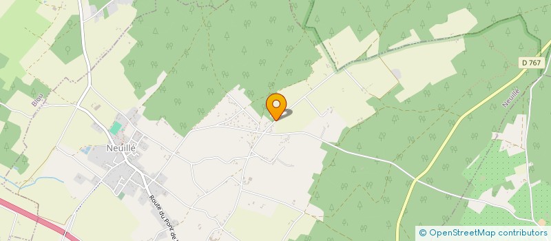 localisation de l'entreprise SCI LES TOTOCHES  NEUILLE