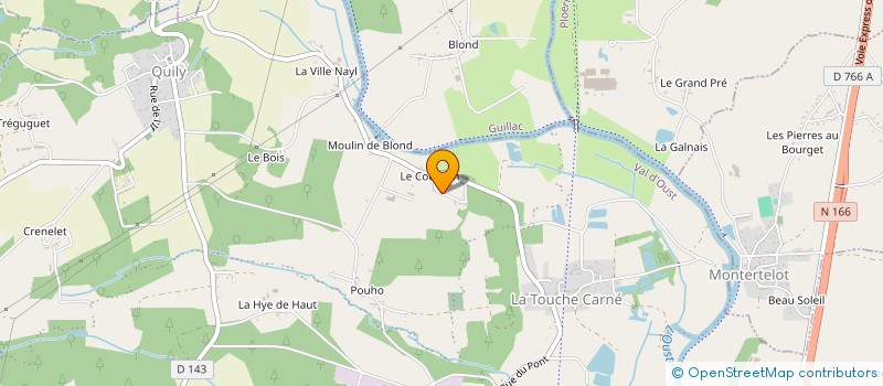 localisation de l'entreprise SCI LES TOUCHES à SAINT-GUYOMARD