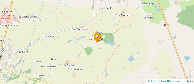 localisation de l'entreprise SCI LES TOUCHES  MARTIGNE-SUR-MAYENNE