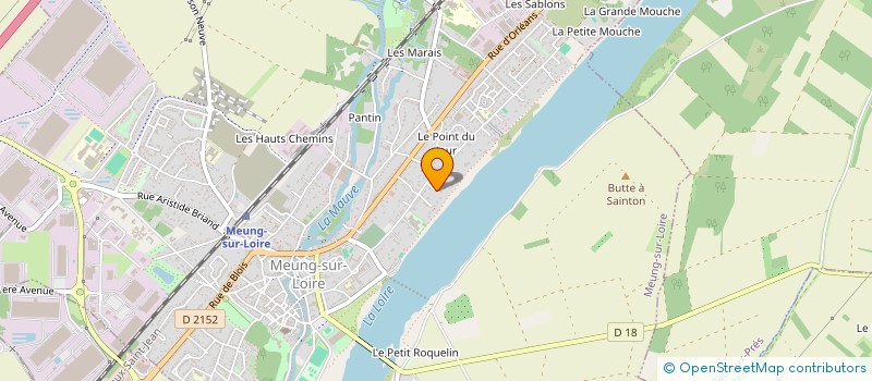 localisation de l'entreprise SCI LES TOURELLES à SAINT-JEAN-LE-BLANC