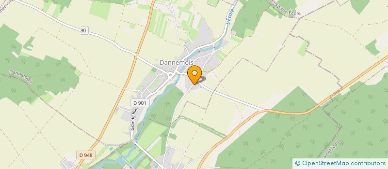 localisation de l'entreprise SCI LES TOURELLES  DANNEMOIS