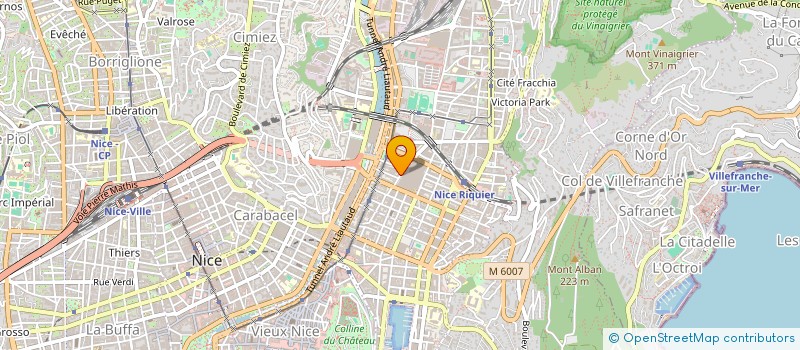 localisation de l'entreprise SCI LES TOURETTANS à NICE