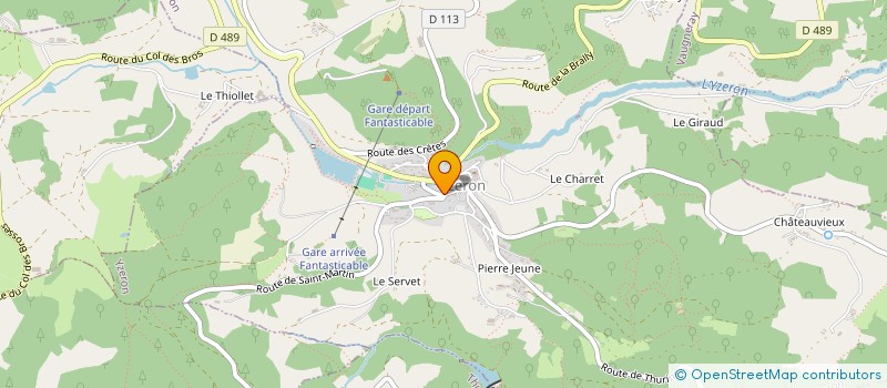 localisation de l'entreprise SCI LES TOURISTES  LARAJASSE