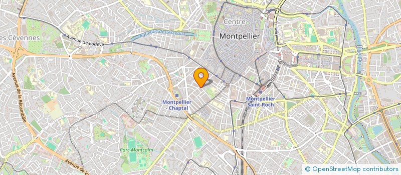 localisation de l'entreprise SCI LES TOURNESOLS à MONTPELLIER