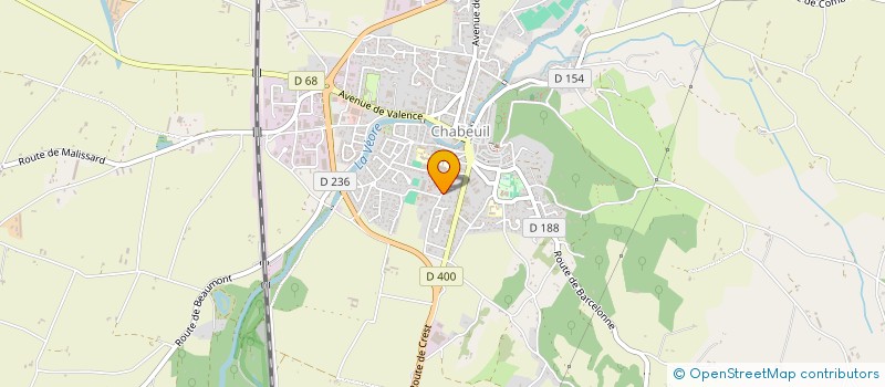 localisation de l'entreprise SCI LES TOURNESOLS à CHABEUIL