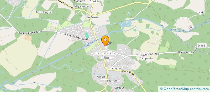 localisation de l'entreprise SCI LES TOURNESOLS  SAINT-JULIEN-EN-BORN