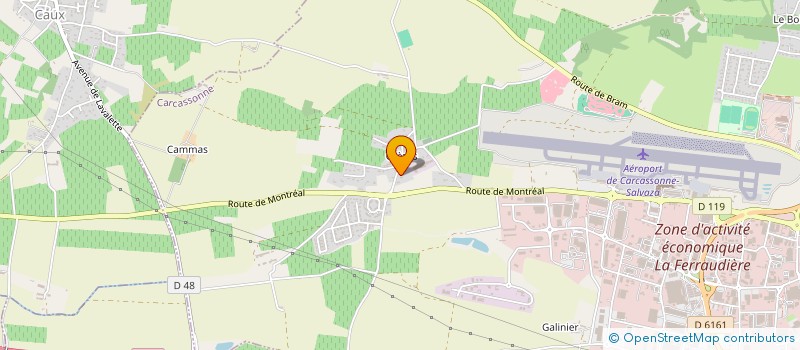 localisation de l'entreprise SCI LES TOURNESOLS à CARCASSONNE