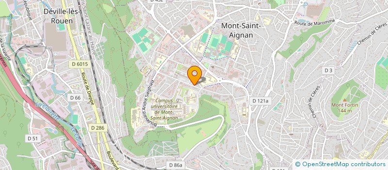 localisation de l'entreprise SCI LES TOURNESOLS D ESTAIMBUC  MONT-SAINT-AIGNAN