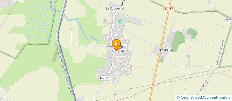 localisation de l'entreprise SCI LES TOURNEURS  SAINT-OUEN-D'AUNIS