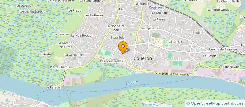 localisation de l'entreprise SCI LES TOURTERELLES à COUERON