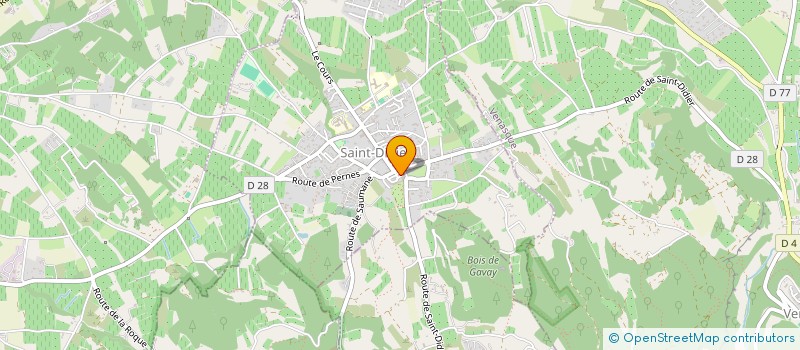 localisation de l'entreprise SCI LES TOURTERELLES  SAINT-DIDIER