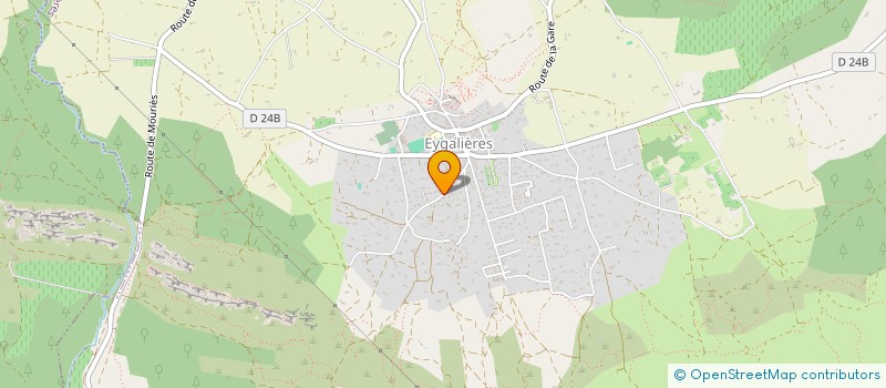 localisation de l'entreprise SCI LES TOUSQUES à EYGALIERES