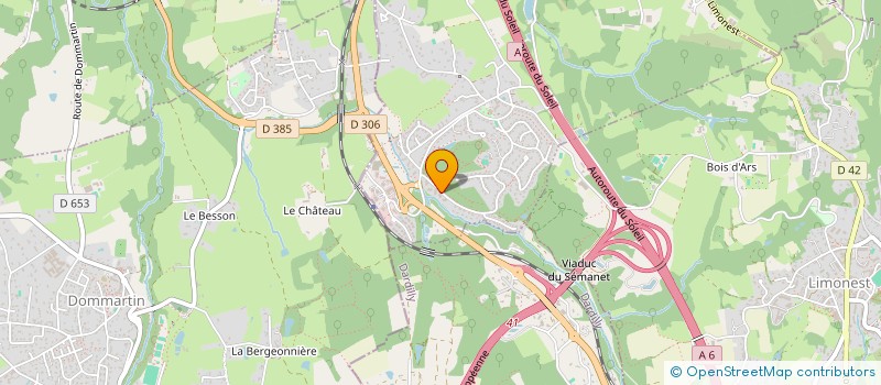 localisation de l'entreprise SCI LES TRAPPEURS  LISSIEU