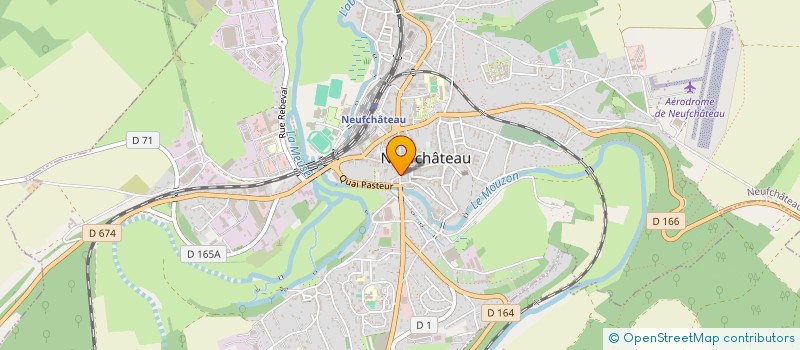 localisation de l'entreprise SCI LES TRAPPEURS à NEUFCHATEAU