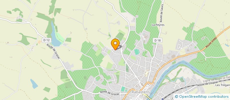 localisation de l'entreprise SCI LES TREILLOUS à RABASTENS