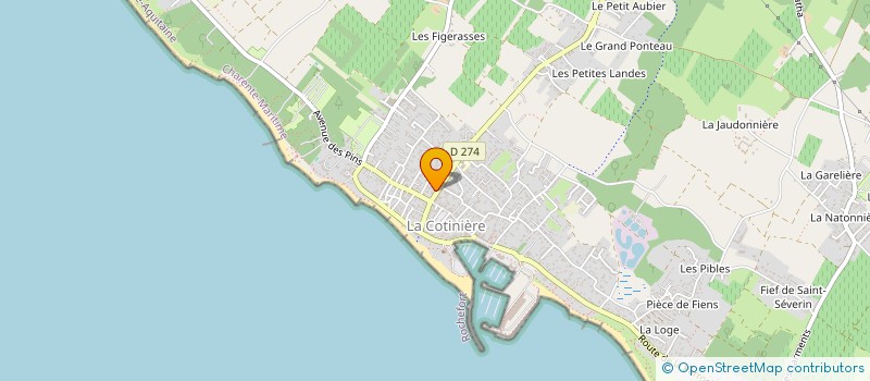 localisation de l'entreprise SCI LES TREMIERES  SAINT-PIERRE-D'OLERON