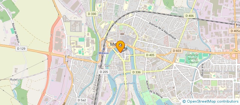 localisation de l'entreprise SCI LES TRINITAIRES  MEAUX