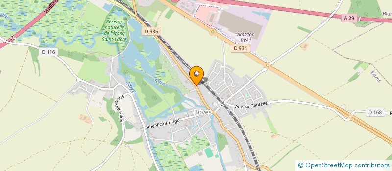 localisation de l'entreprise SCI LES TROENES DE BOVES à BOVES