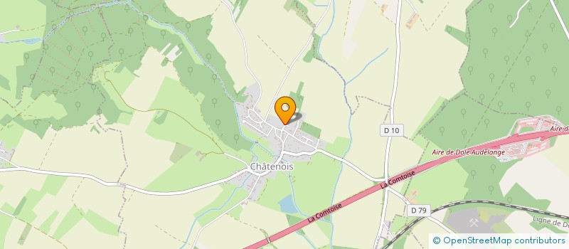 localisation de l'entreprise SCI LES TROICHAS  CHATENOIS