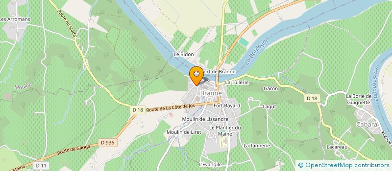 localisation de l'entreprise SCI LES TROIS AAS  GREZILLAC