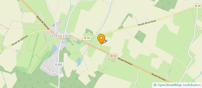localisation de l'entreprise SCI LES TROIS ACRES à LA FERTE-EN-OUCHE