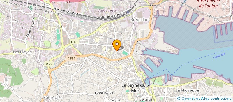 localisation de l'entreprise SCI LES TROIS ALOUETTES à LA SEYNE-SUR-MER