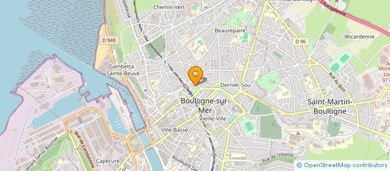 localisation de l'entreprise SCI LES TROIS ANGLES  CONDETTE