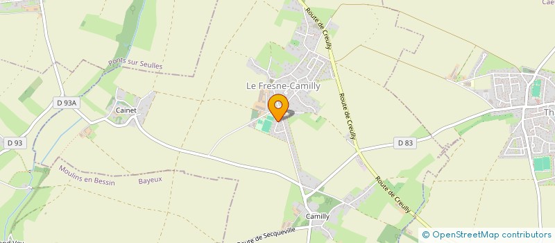 localisation de l'entreprise SCI LES TROIS ARCHES D' ACHERES  LE FRESNE-CAMILLY