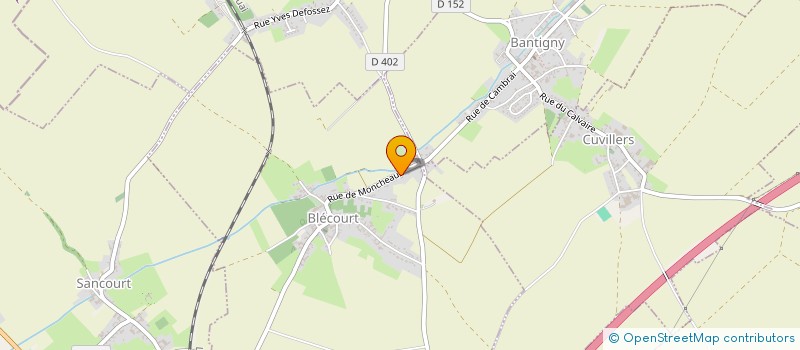 localisation de l'entreprise SCI LES TROIS BOURGEONS à BLECOURT