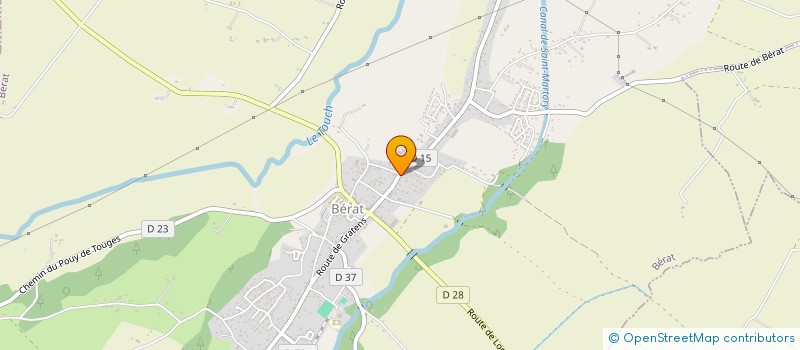 localisation de l'entreprise SCI LES TROIS C  BERAT