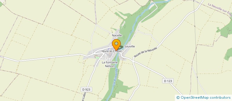 localisation de l'entreprise SCI LES TROIS CARREAUX à YEVRE-LA-VILLE