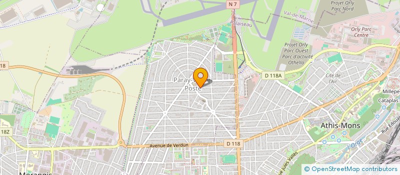 localisation de l'entreprise SCI LES TROIS CEDRES PARAYSIENS à PARAY-VIEILLE-POSTE