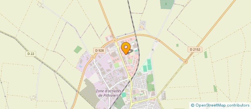 localisation de l'entreprise SCI LES TROIS CHARDONS  PITHIVIERS