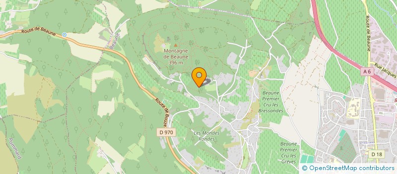 localisation de l'entreprise SCI LES TROIS CHATEAUX à BEAUNE