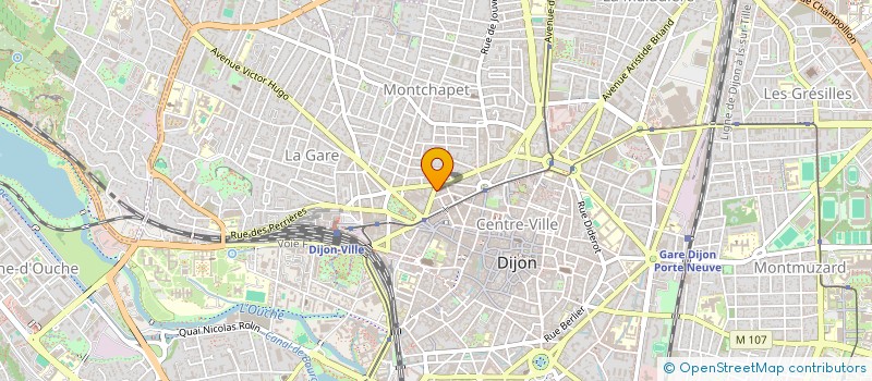 localisation de l'entreprise SCI LES TROIS CHENES à DIJON