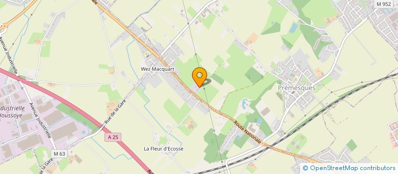 localisation de l'entreprise SCI LES TROIS CHENES  PREMESQUES