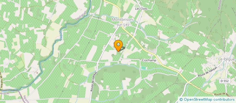 localisation de l'entreprise SCI LES TROIS CITADINES  MONTBRISON-SUR-LEZ