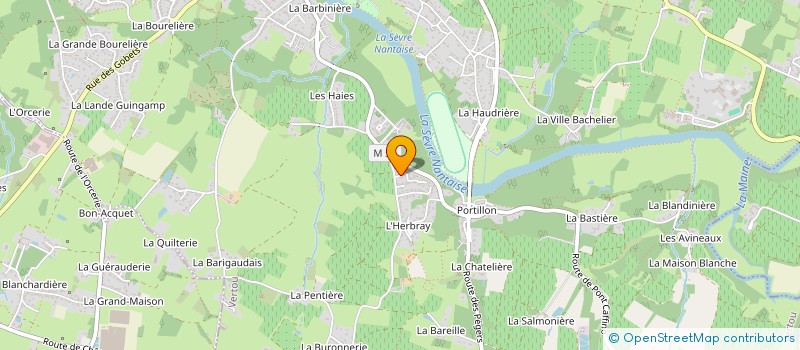 localisation de l'entreprise SCI LES TROIS COLIBRIS  VERTOU