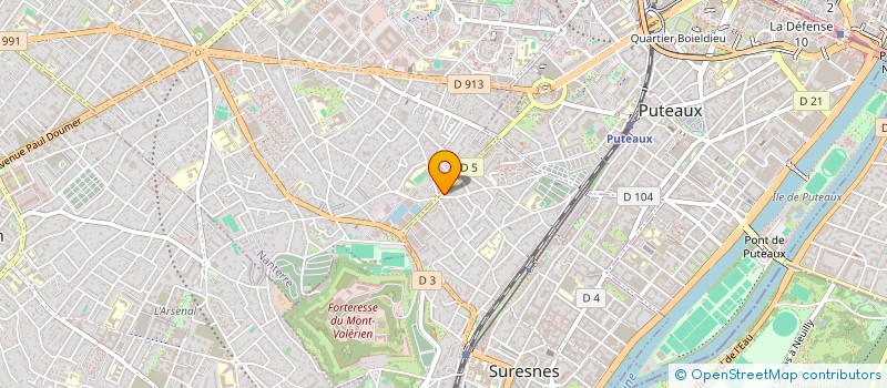 localisation de l'entreprise SCI LES TROIS COMMUNES à SURESNES
