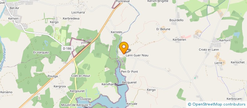 localisation de l'entreprise SCI LES TROIS CURES  CRACH